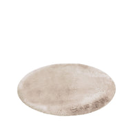 LABEL51 Vloerkleden Indy - Licht Taupe - Polyester - 200x200 cm - Rond