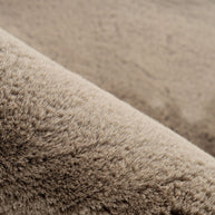 LABEL51 Vloerkleden Indy - Taupe - Polyester - 200x200 cm - Rond