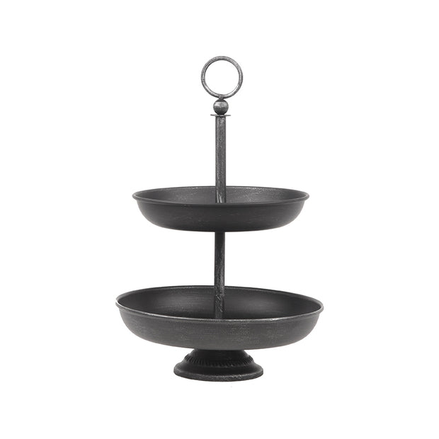 LABEL51 Woondecoratie Etagere - Antiek Zwart - Metaal - One Size
