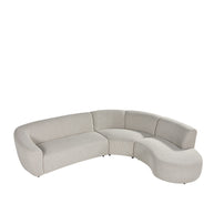 LABEL51 Hoekbanken Florence - Naturel - Boucle - Hoekbank Rechts