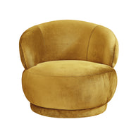 LABEL51 Fauteuils Lobby - Oker - Velvet - 1-Zits