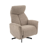 LABEL51 Fauteuils Aarhus - Mushroom - Boucle - 2-Motorig