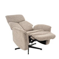 LABEL51 Fauteuils Aarhus - Mushroom - Boucle - 2-Motorig