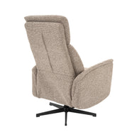 LABEL51 Fauteuils Aarhus - Mushroom - Boucle - 2-Motorig