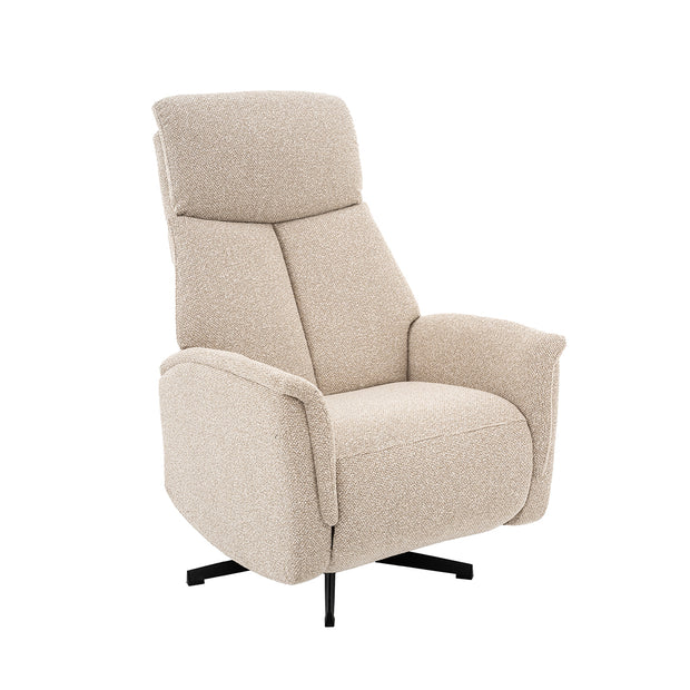 LABEL51 Fauteuils Aarhus - Naturel - Boucle - 2-Motorig