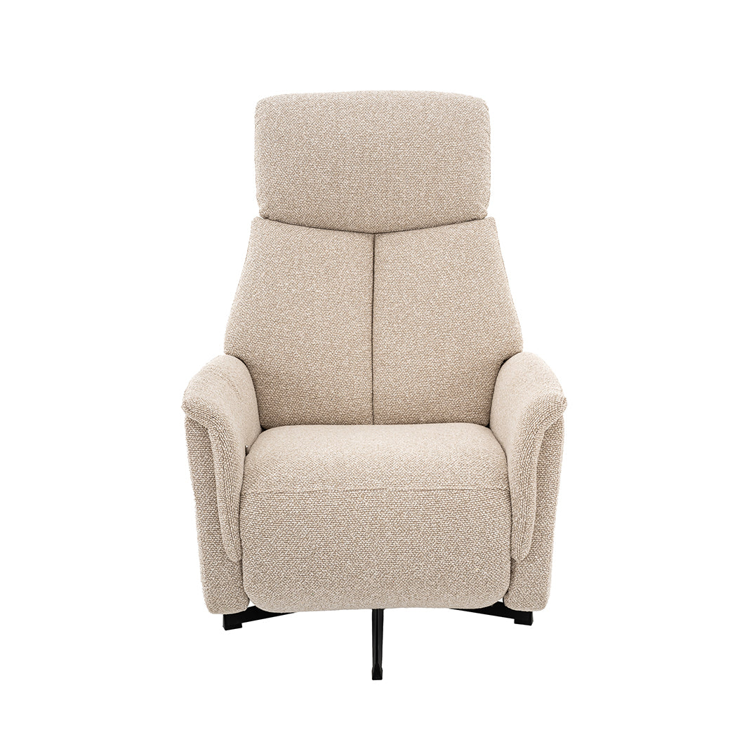 LABEL51 Fauteuils Aarhus - Naturel - Boucle - 2-Motorig