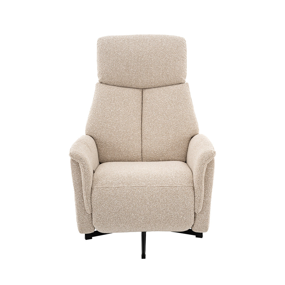 LABEL51 Fauteuils Aarhus - Naturel - Boucle - 2-Motorig