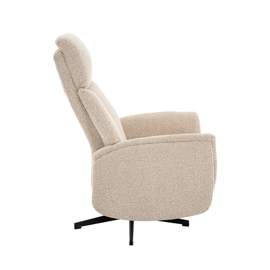 LABEL51 Fauteuils Aarhus - Naturel - Boucle - 2-Motorig