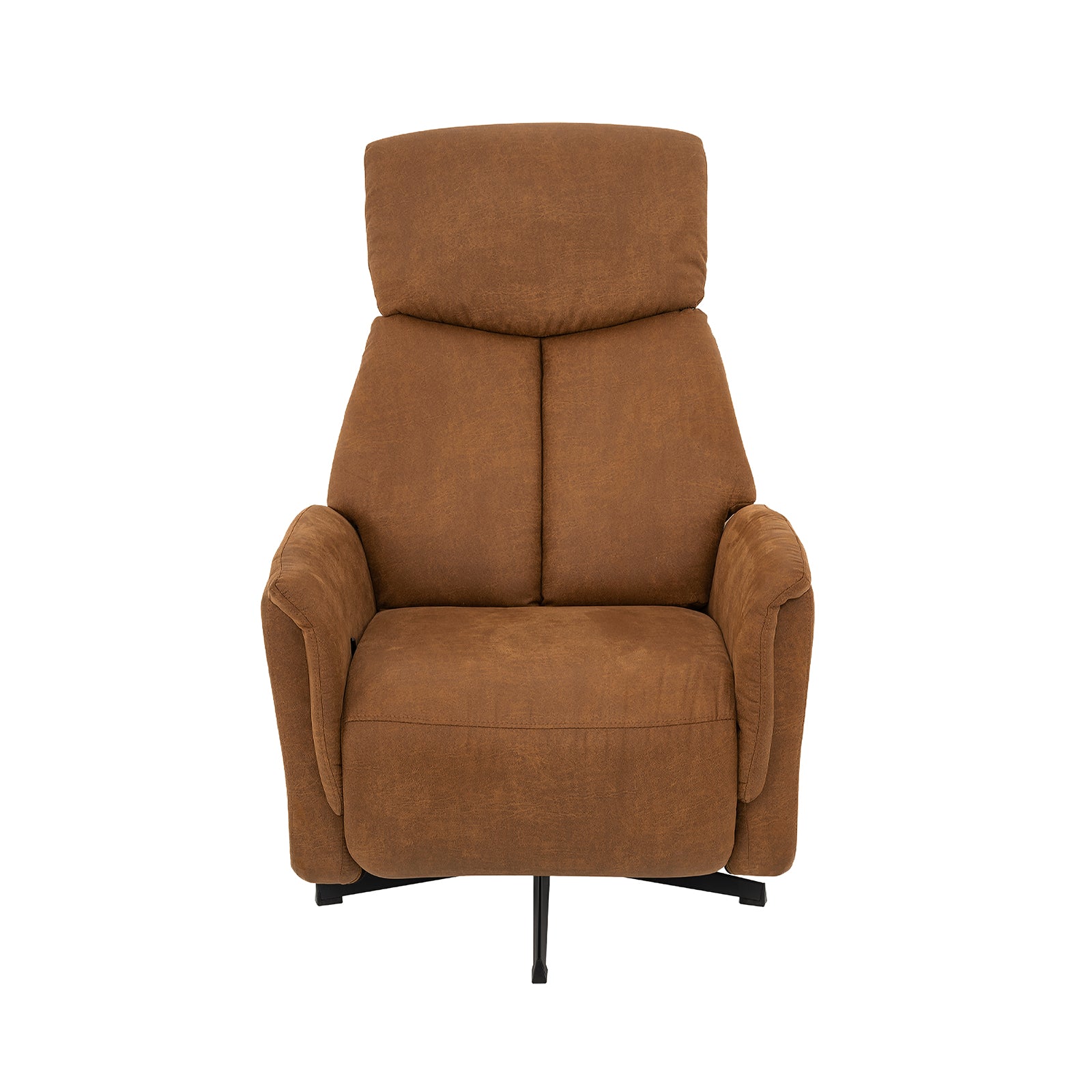 LABEL51 Fauteuils Aarhus - Cognac - Kunstleder - 2-Motorig