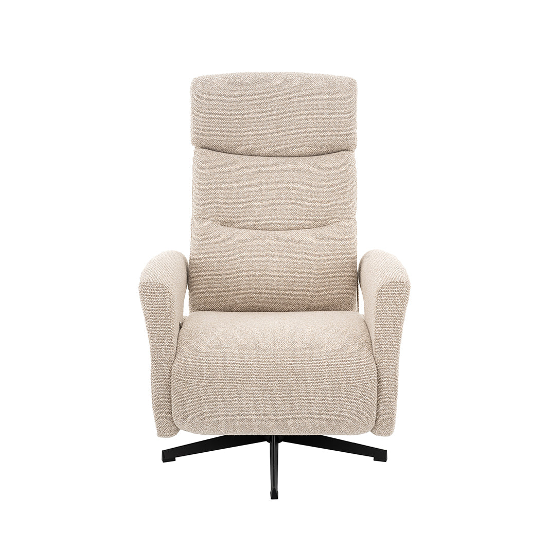 LABEL51 Fauteuils Tampere - Naturel - Boucle - 2-Motorig