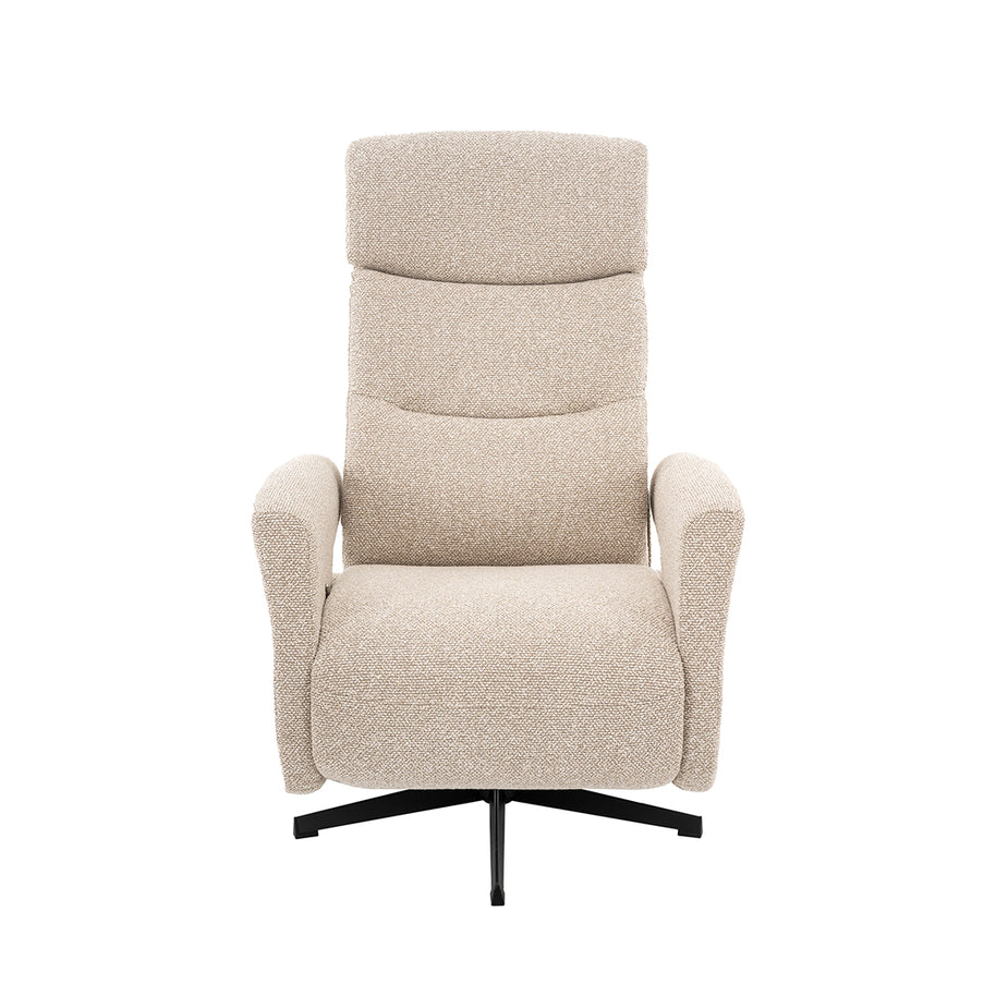 LABEL51 Fauteuils Tampere - Naturel - Boucle - 2-Motorig