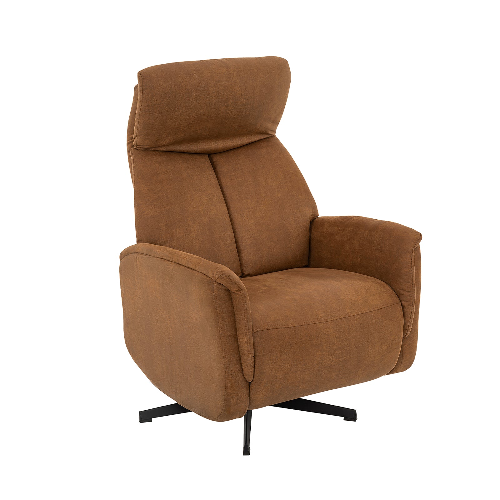 LABEL51 Fauteuils Helsinki - Beige - Kunstleder - Manueel Verstelbaar