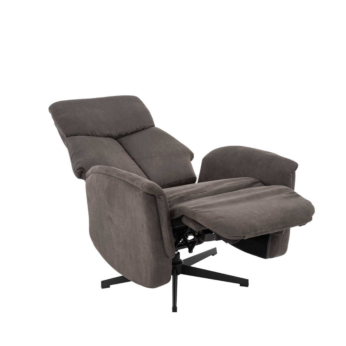 LABEL51 Fauteuils Helsinki - Taupe - Kunstleder - Manueel Verstelbaar