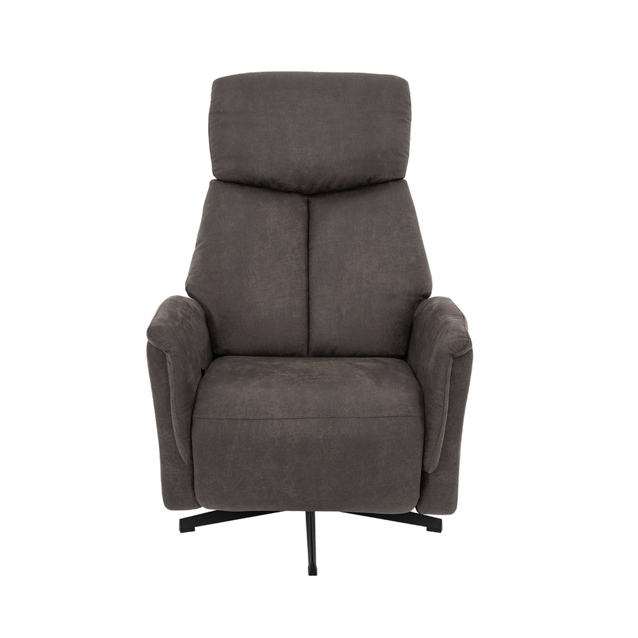 LABEL51 Fauteuils Helsinki - Taupe - Kunstleder - Manueel Verstelbaar