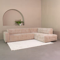 LABEL51 Hoekbanken Lorenzo - Clay Elite - Chenille - Hoekbank Rechts