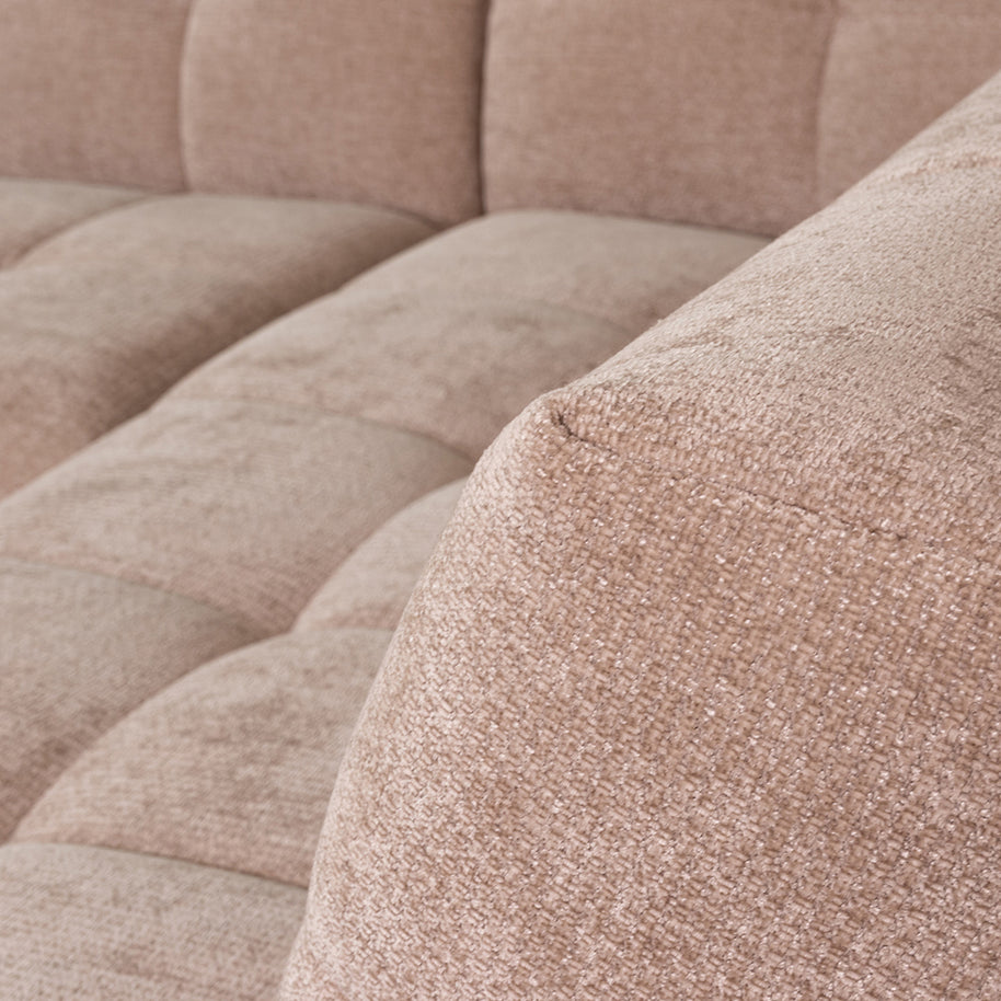 LABEL51 Hoekbanken Lorenzo - Clay Elite - Chenille - Hoekbank Links