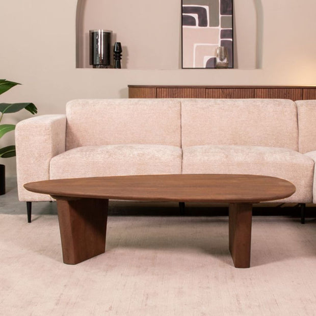 LABEL51 Salontafels Wow - Nature Smooth - Mangohout - 135 cm