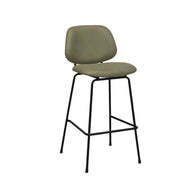 LABEL51 Barkrukken Bello - Moss - Micro Suede - Hoog