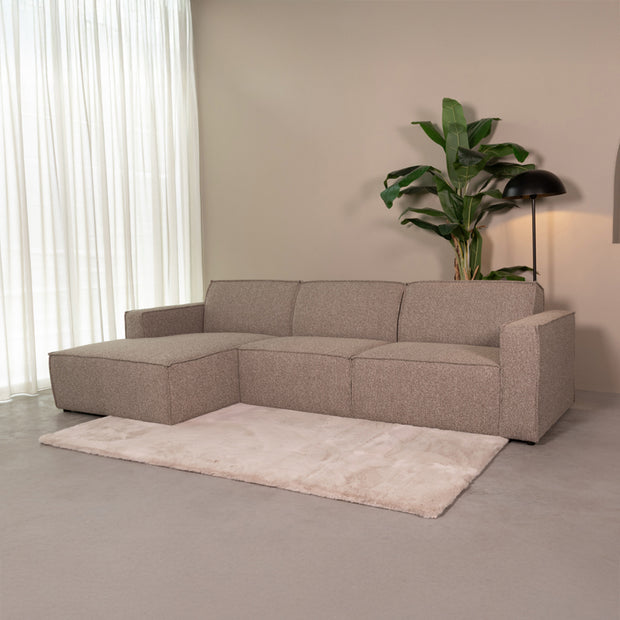 LABEL51 Hoekbanken Kay - Mushroom Royal Boucle - Boucle - Loungebank Links