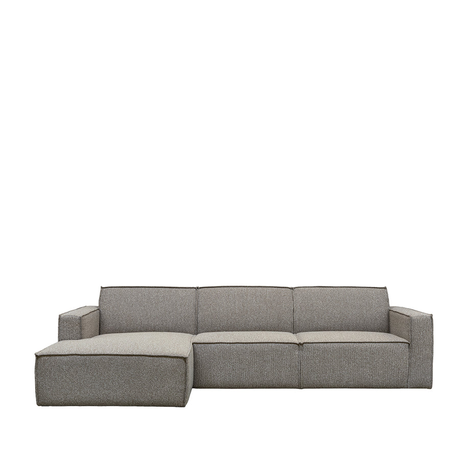 LABEL51 Hoekbanken Kay - Mushroom Royal Boucle - Boucle - Loungebank Links
