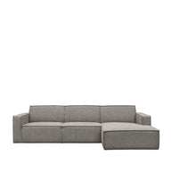 LABEL51 Hoekbanken Kay - Mushroom Royal Boucle - Boucle - Loungebank Rechts