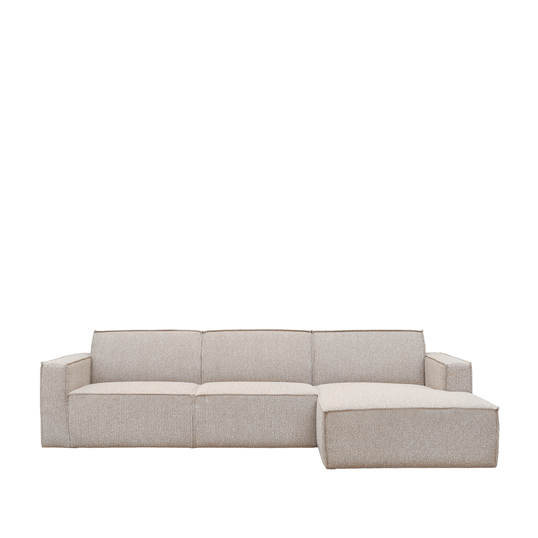 LABEL51 Hoekbanken Kay - Naturel Royal Boucle - Boucle - Loungebank Rechts