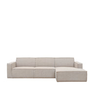 LABEL51 Hoekbanken Kay - Naturel Royal Boucle - Boucle - Loungebank Rechts