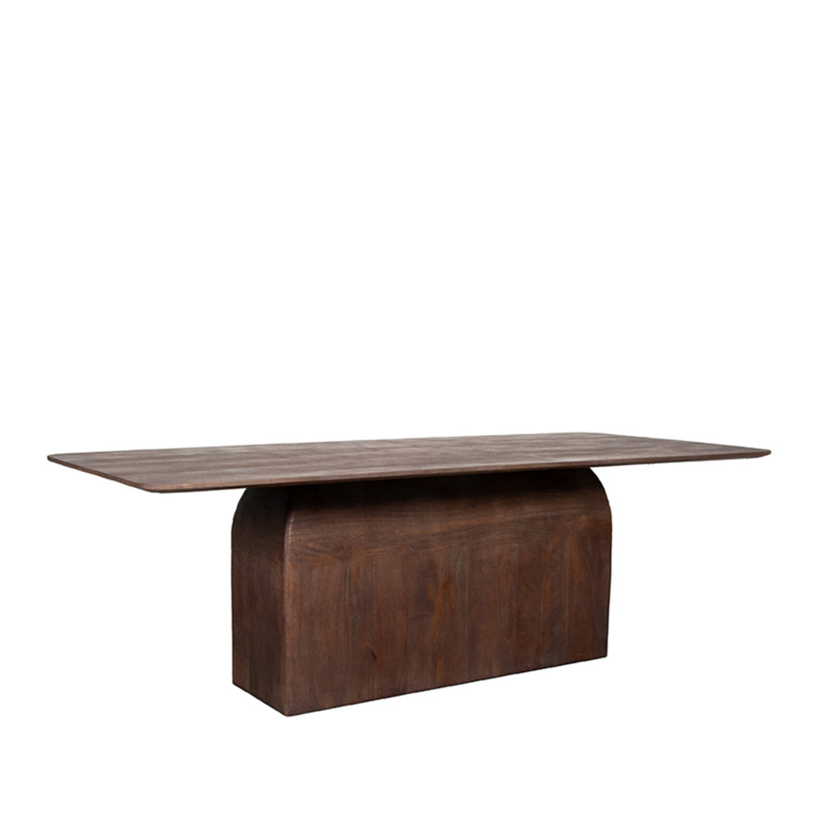 LABEL51 Eetkamertafels Owen - Espresso - Mangohout - 200 cm