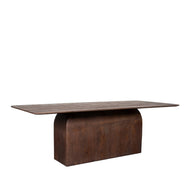 LABEL51 Eetkamertafels Owen - Espresso - Mangohout - 200 cm