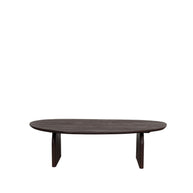 LABEL51 Salontafels Cooper - Espresso - Mangohout - 135 cm