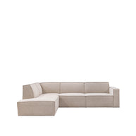 LABEL51 Hoekbanken Kay - Naturel Royal Boucle - Boucle - Hoekbank Links