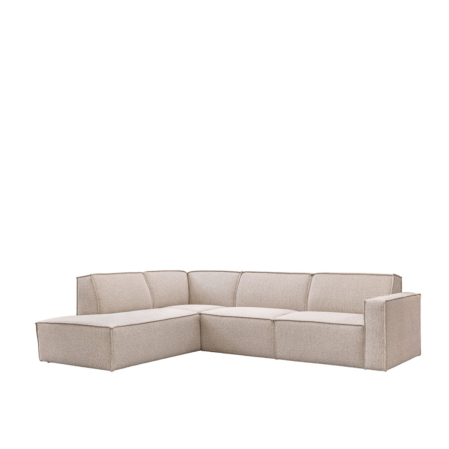 LABEL51 Hoekbanken Kay - Naturel Royal Boucle - Boucle - Hoekbank Links