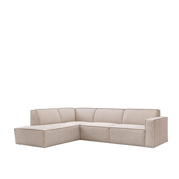 LABEL51 Hoekbanken Kay - Naturel Royal Boucle - Boucle - Hoekbank Links
