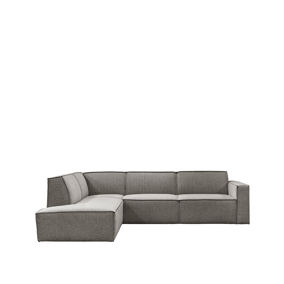 LABEL51 Hoekbanken Kay - Mushroom Royal Boucle - Boucle - Hoekbank Links