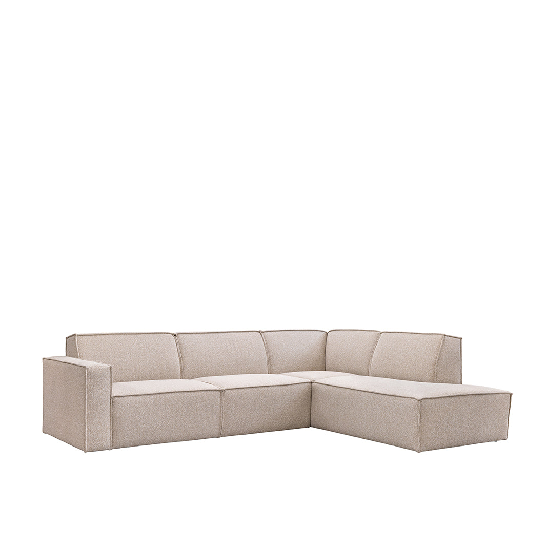 LABEL51 Hoekbanken Kay - Naturel Royal Boucle - Boucle - Hoekbank Rechts