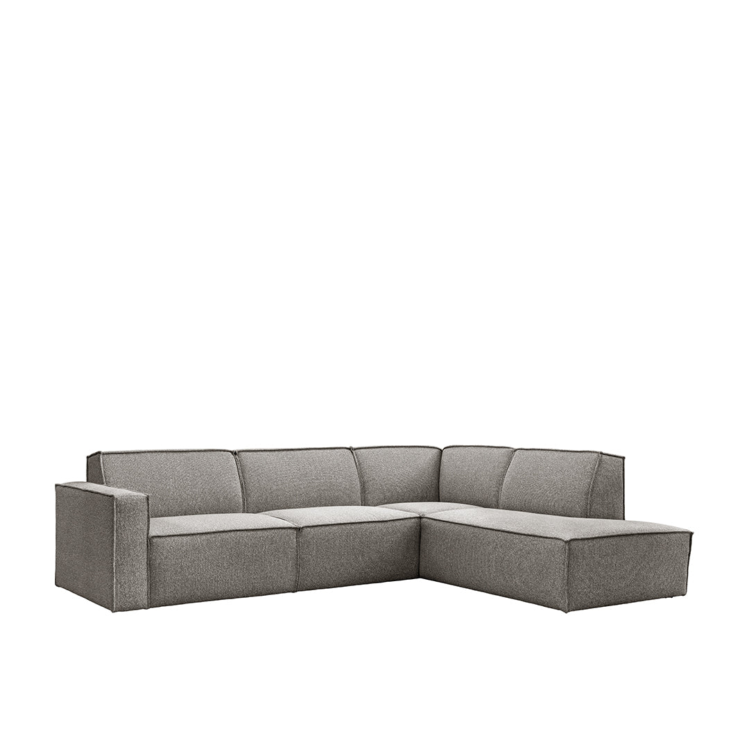LABEL51 Hoekbanken Kay - Mushroom Royal Boucle - Boucle - Hoekbank Rechts