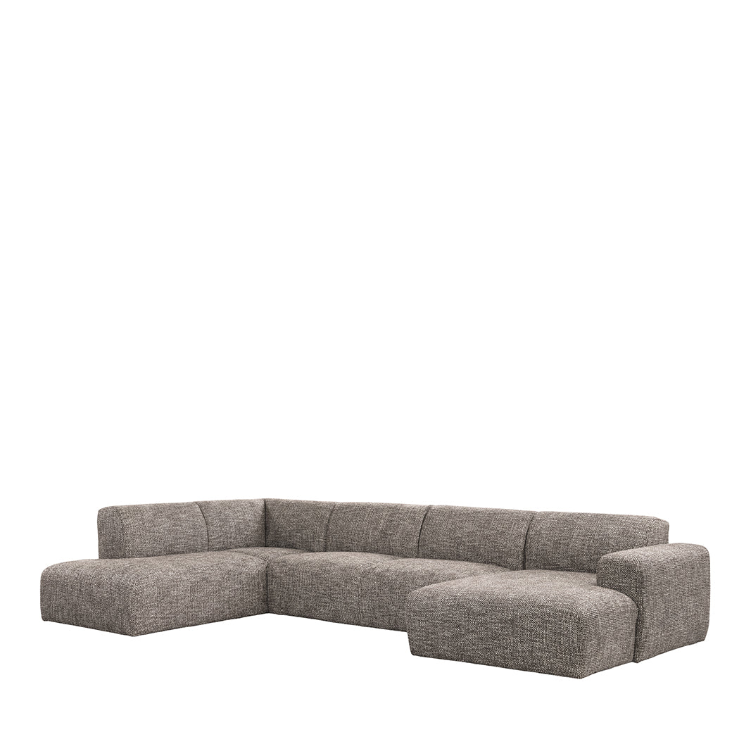 LABEL51 Banken Verona - Taupe Silencio - Geweven - U-Bank Links