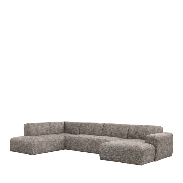 LABEL51 Banken Verona - Taupe Silencio - Geweven - U-Bank Links