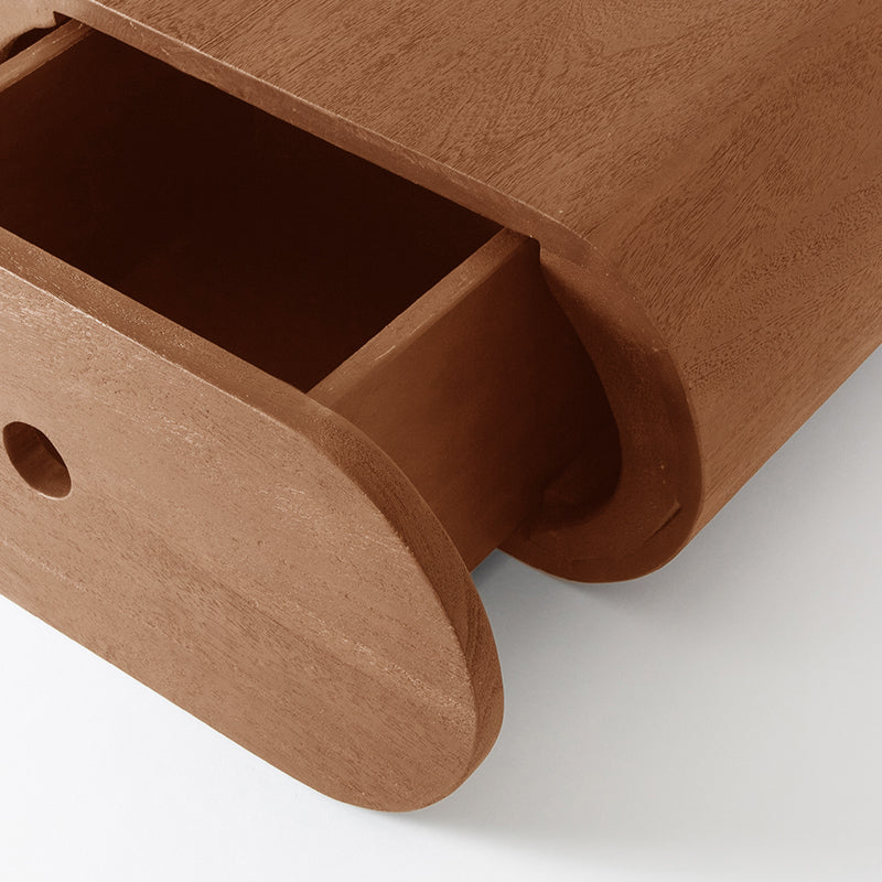 LABEL51 Wandplanken Rise - Nature Smooth - Mangohout - 45 cm