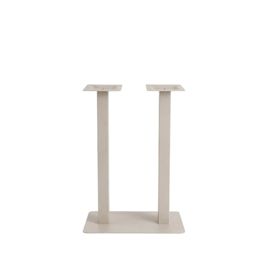 LABEL51 Bartafels Tafelpoot Dubbel - Taupe - Metaal - Dubbel - 108 cm