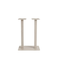 LABEL51 Bartafels Tafelpoot Dubbel - Taupe - Metaal - Dubbel - 108 cm