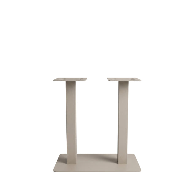 LABEL51 Bartafels Tafelpoot Dubbel - Taupe - Metaal - Dubbel - 92 cm