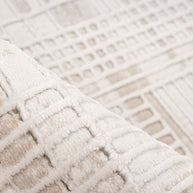 LABEL51 Vloerkleden Manila - Beige - Polyester - 160x230 cm